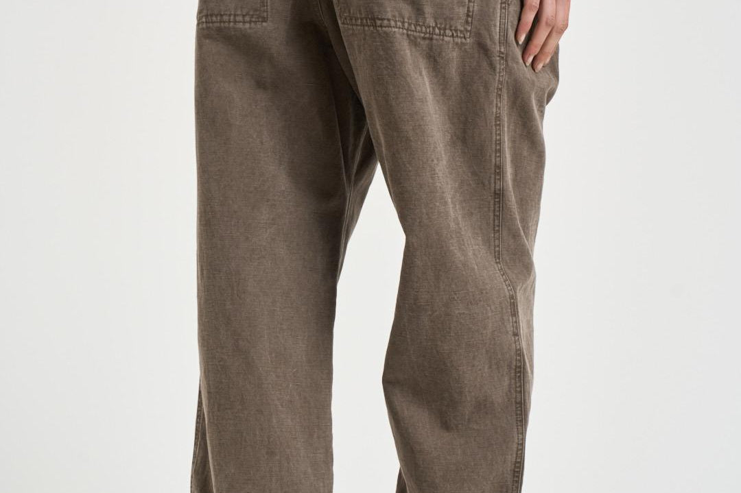 Pantaloni donna Neriah tortora PA0660FA D1G04E50DZ MARANT ETOILE 