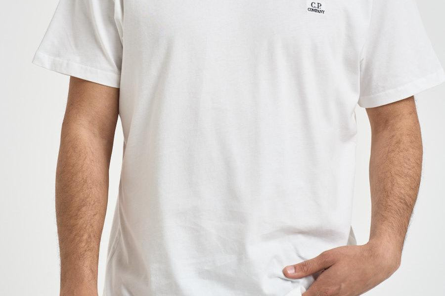 T-shirt uomo girocollo bianca TS726A 103 C.P. COMPANY 