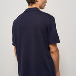 Polo uomo blu LDM310120 460460DARK NAVY LES DEUX 