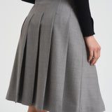 Gonna donna midi Gimmy grigia GIMMY 010 MAX MARA STUDIO 