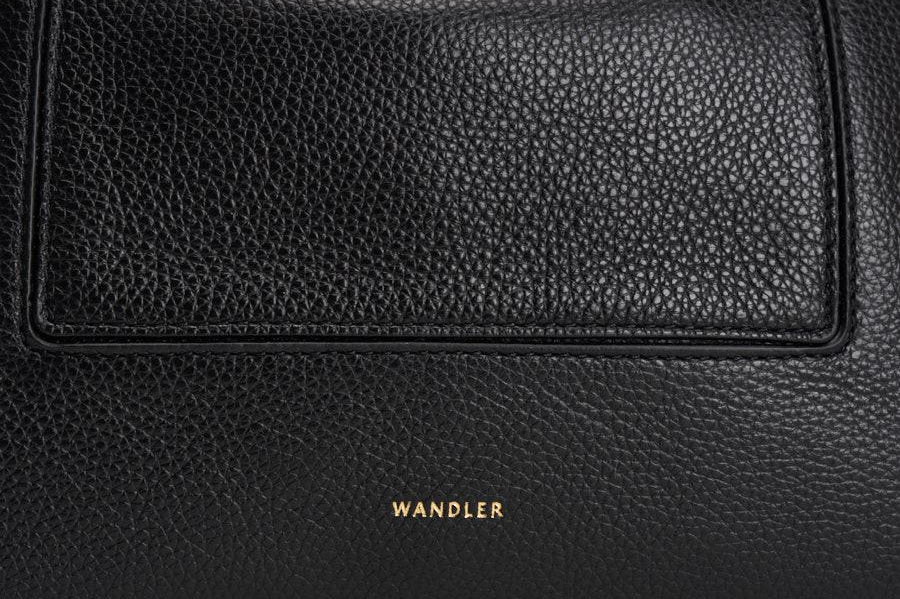Borsa donna "Penelope" Slouch nera 000148 BLACKCRUST WANDLER 