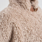 Giubbotto donna teddy beige GI000331D 1985 HERNO 