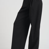 Pantalone donna in lana C3104 W0206BLACK THE LATEST 