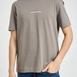 T-shirt uomo girocollo tortora EM005257 AF13715U8049 EMPORIO ARMANI 