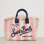 Borsa donna Colette a righe rosa COLETTE 03301H MC2 SAINT BARTH 