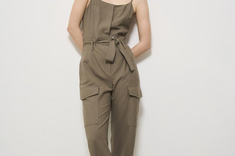 Tuta donna verde CATIA KHAKI IRO 