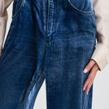 Pantalone donna a palazzo Kankam blu 12699 516524 PIERRE-LOUIS MASCIA 