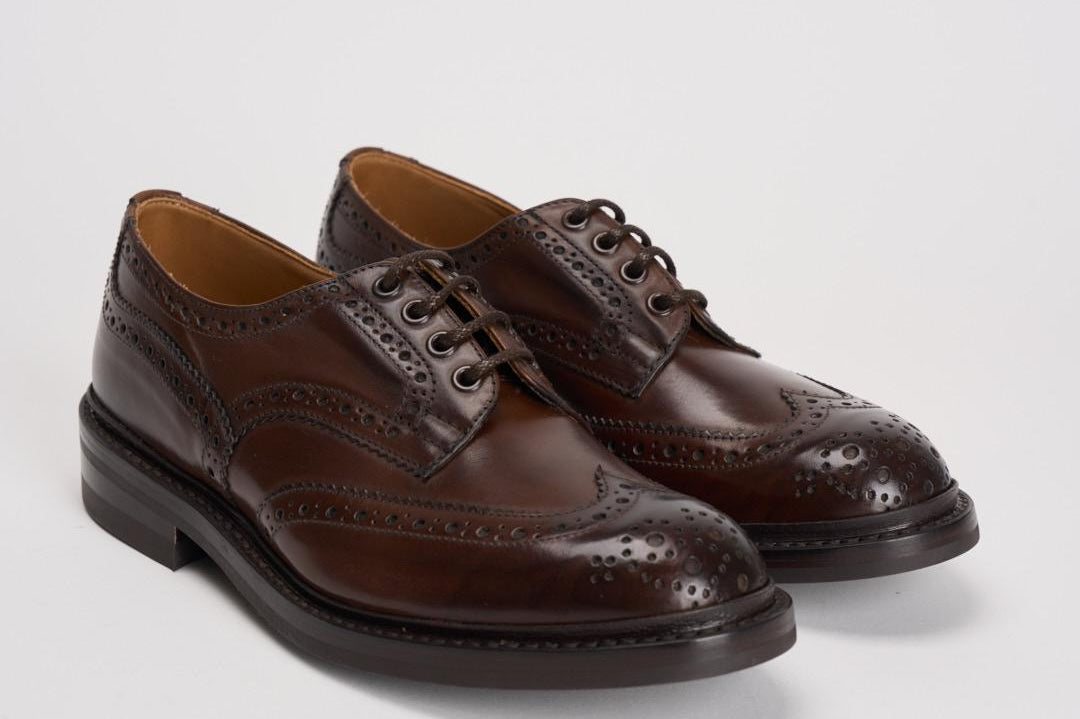 Scarpa uomo Bourton Country marrone BOURTON CAFEBURNISHED TRICKER'S 