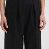 Pantalone donna sartoriale nero 14317 8002NOIR FORTE FORTE 