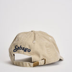Cappellino uomo beige vintage con ricamo 781233W 024 SEBAGO 