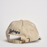 Cappellino uomo beige vintage con ricamo 781233W 024 SEBAGO 