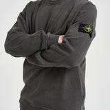 Felpa uomo girocollo grigio antracite 6100034 S0060V0165 STONE ISLAND 