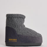 Stivale donna da neve in maglia grigio 1409750 H019GREY MOON BOOT 