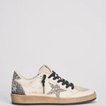 Sneakers donna Ball Star glitter argento GWF00117 F00747212274 GOLDEN GOOSE 