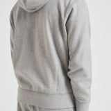 Felpa uomo con cappuccio grigia 710813297 002 RALPH LAUREN 