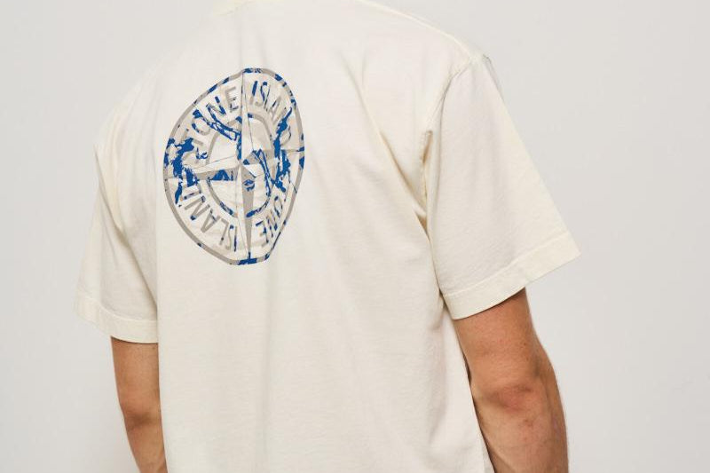 T-shirt uomo girocollo avorio 21002RC S0153V0093 STONE ISLAND 