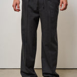 Pantalone uomo gamba dritta grigio BP191 WV008GY DROLE DE MONSIEUR 