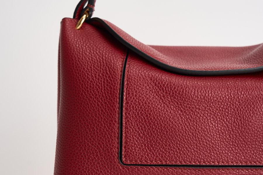 Borsa donna "Penelope" Slouch borgogna 000148 SCARLETCRUST WANDLER 