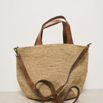 Borsa donna Mirozy in rafia beige MIROZY TEA IBELIV 