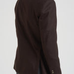 Giacca uomo monopetto marrone GL7297MF 293858F SANTANIELLO 