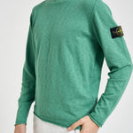 Maglia uomo girocollo verde 5100052 S00B0V005H STONE ISLAND 