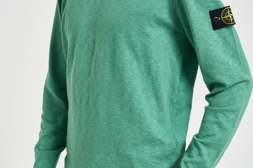 Maglia uomo girocollo verde 5100052 S00B0V005H STONE ISLAND 