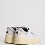 Sneakers donna Clc Low bianca e grigia ROLW MY06 AUTRY 