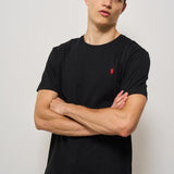 T-shirt girocollo uomo nera 710680785 001 RALPH LAUREN 