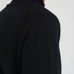 Maglia uomo con zip nera 5100062 S00A1V0029 STONE ISLAND 