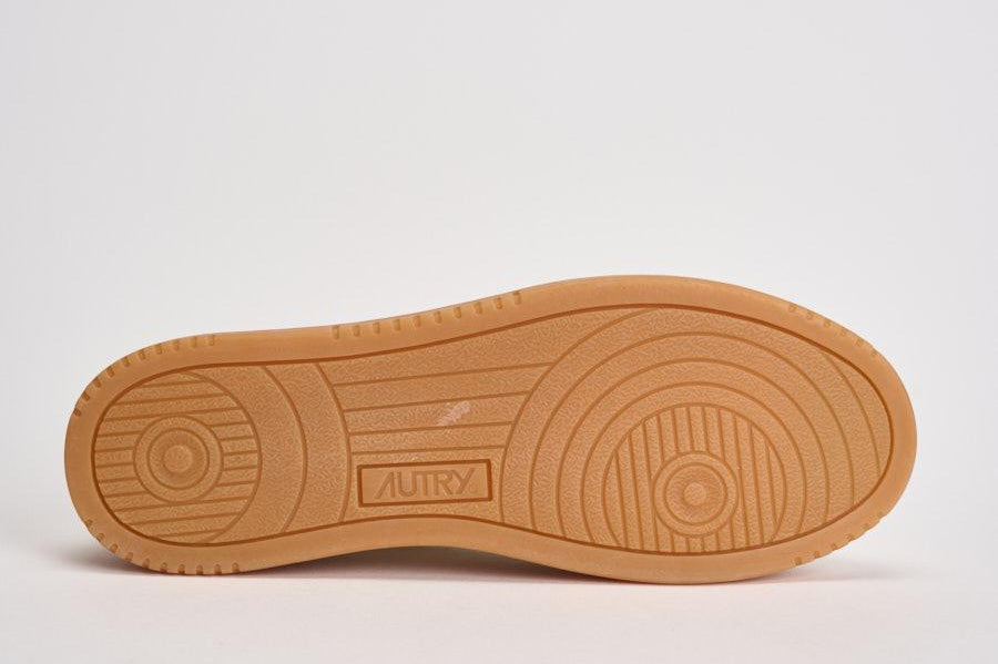 Sneakers uomo Medalist Low bianca e grigia AULM BD01 AUTRY 