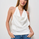 Top donna Verushka bianco TM170937A BIANCO THE ANDAMANE 