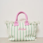 Borsa donna Colette a righe verde COLETTE 03756H MC2 SAINT BARTH 