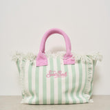 Borsa donna Colette a righe verde COLETTE 03756H MC2 SAINT BARTH 