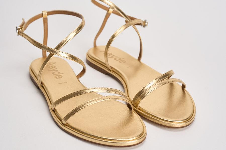 Sandalo donna Rabea oro FS0691007004 GOLD AEYDE 