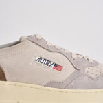Sneakers uomo Medalist Low in suede grigio AULM TS27 AUTRY 