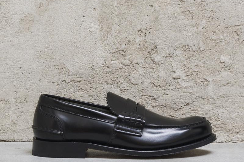 Mocassino uomo college Pembrey nero PEMBREY BLACK CHURCH'S 