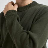 Maglia uomo girocollo verde GMP00841 P00197235674 GOLDEN GOOSE 