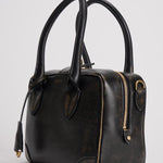 Borsa donna tote "Vita" in pelle vintage nera GWA00470 A00086790100 GOLDEN GOOSE 