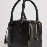 Borsa donna tote "Vita" in pelle vintage nera GWA00470 A00086790100 GOLDEN GOOSE 