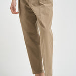 Pantalone uomo doppia pinces beige BELLOD 300519553 BRIGLIA 