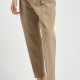 Pantalone uomo doppia pinces beige BELLOD 300519553 BRIGLIA 