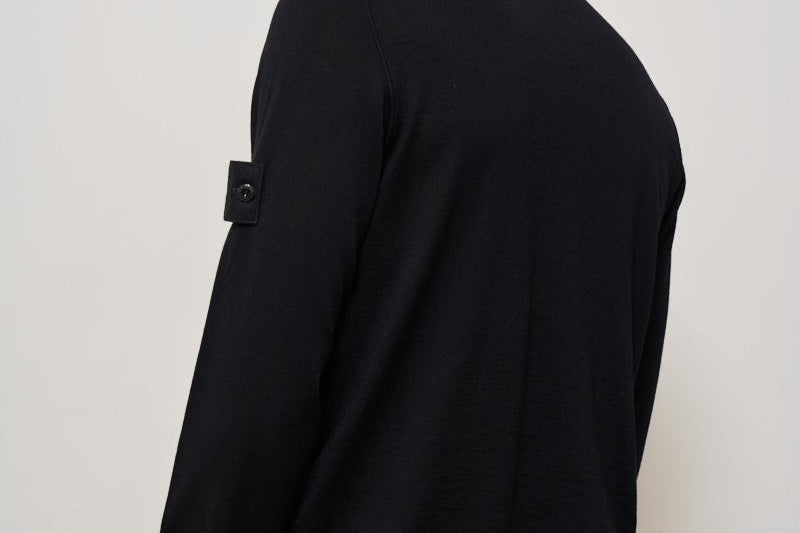 Maglia uomo girocollo nera 5100066 S00FCV0029 STONE ISLAND 