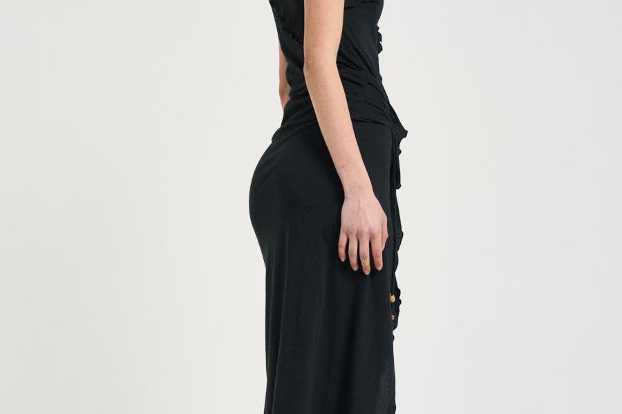Abito donna Juliane nero RO1127FB D2K04IBLACK ISABEL MARANT 