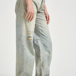 Jeans donna Bonnie in denim chiaro con rotture BONNIETLO TLO HAIKURE 
