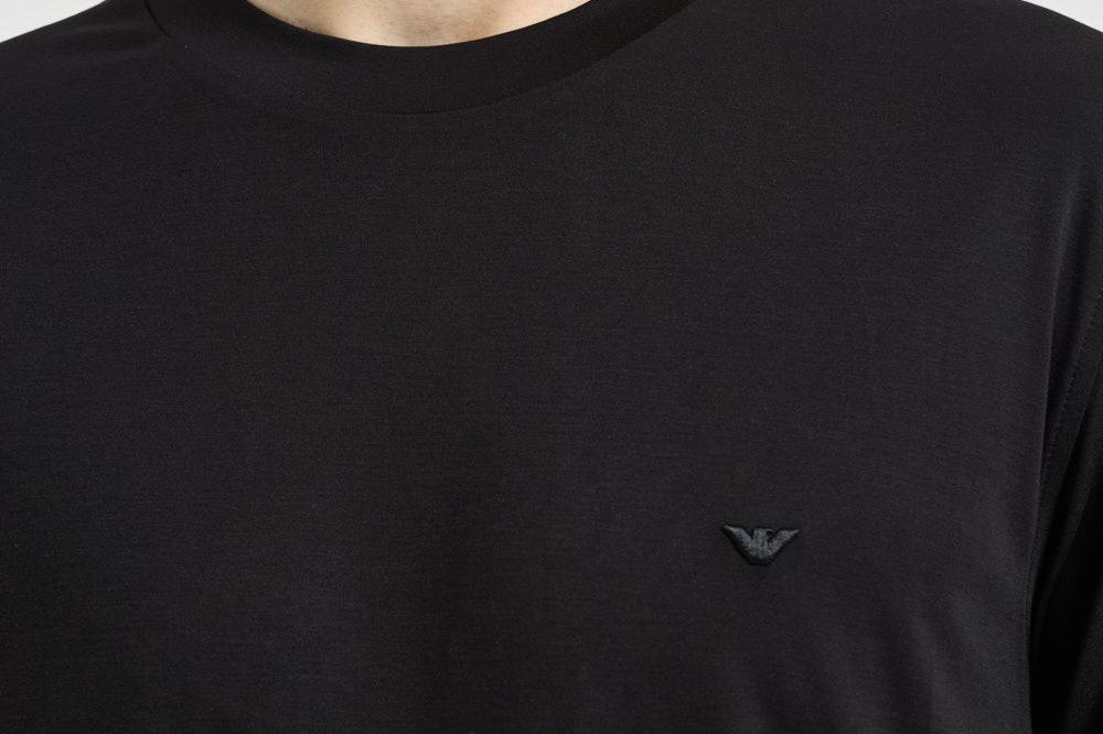 T-shirt uomo girocollo nera EM004586 AF13721UC001 EMPORIO ARMANI 