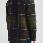 Giacca uomo tartan verde e blu MOSS0400 TN11 BARBOUR 