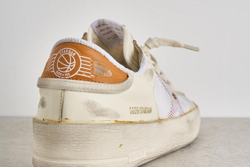 GOLDEN GOOSE Sneakers uomo Stardan con effetto vissuto GMF00479 F00545110342 GOLDEN GOOSE 