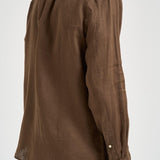 Camicia uomo in lino marrone 710968915 500 RALPH LAUREN 