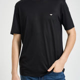 T-shirt uomo nera a maniche corte EM004592 AF13747UC001 EMPORIO ARMANI 