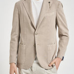 Giacca uomo monopetto pietra GL797MF 102512 SANTANIELLO 